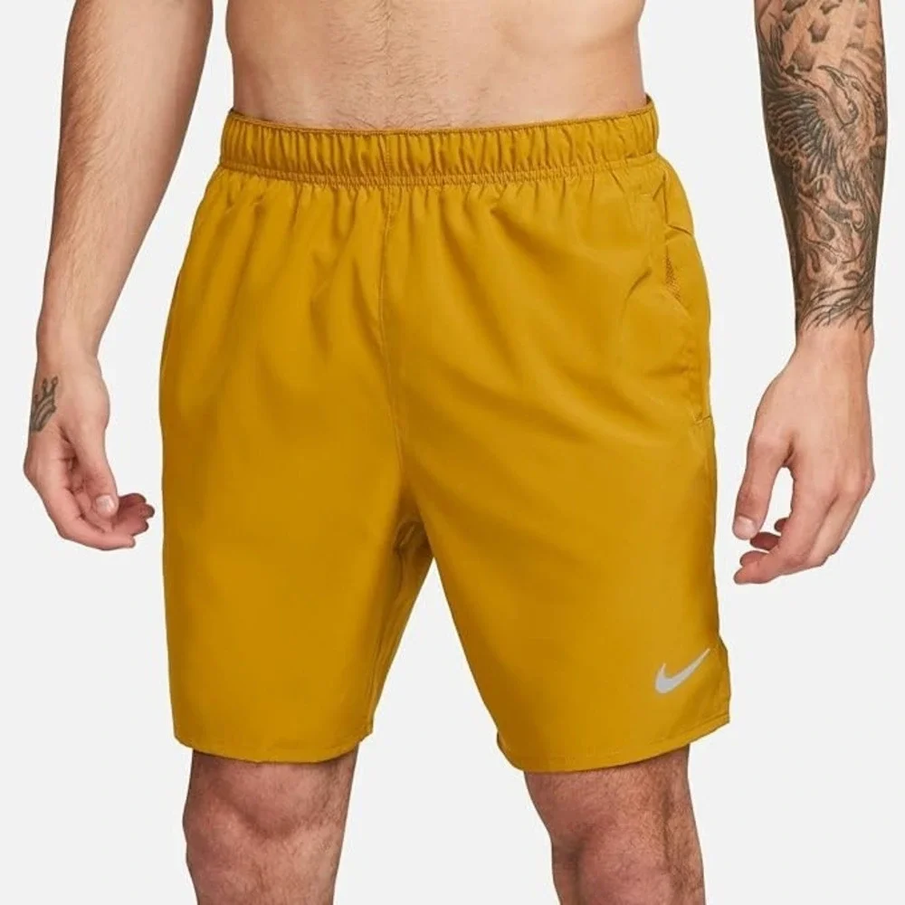 Nike Challenger Men's Dri-FIT Brief-Lined Running Shorts XX-L Bronzine/Bronzine